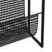 Magazine Rack Black 35x15x45 Cm Steel Ttolln