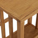 Magazine Table 45x35x55 Cm Solid Oak Wood Xnkont