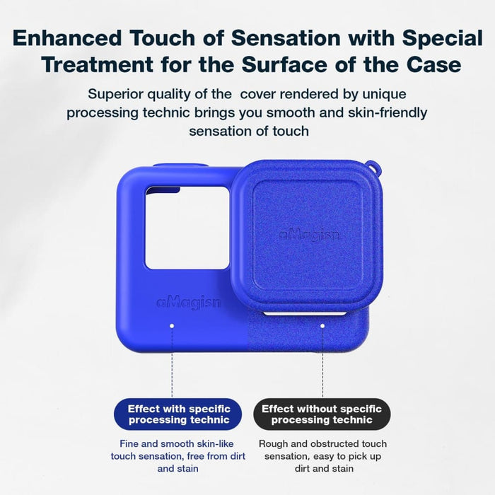 Magisn Silicone Lens Cap Protective Cover for Sports Camera