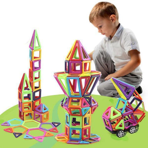 Magnetic Building Blocks | 166 Pcs
