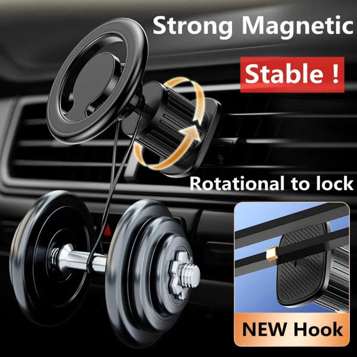 Magnetic Car Phone Holder for Macsafe Iphone 15 14 13 12