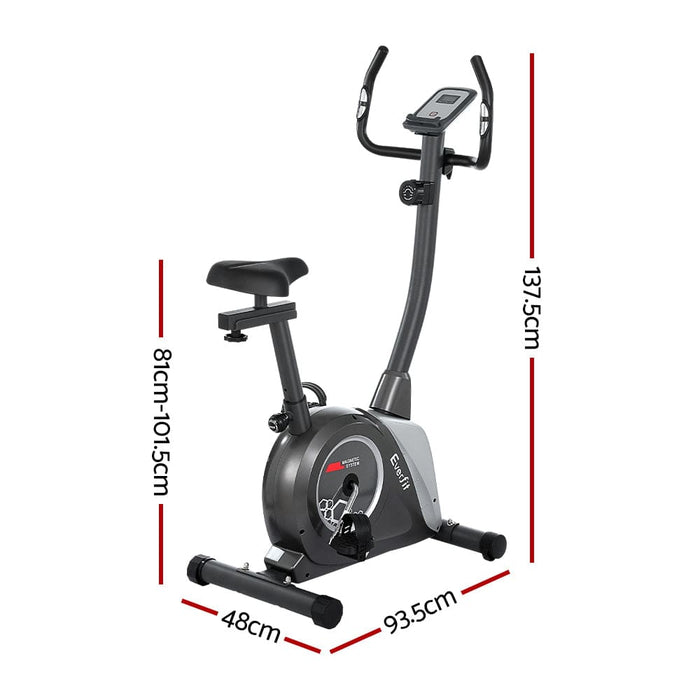 Magnetic Exercise Bike Upright Fitness Home Gym Cardio