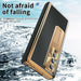 Magnetic Litchi Pattern Shockproof Phone Case For Samsung