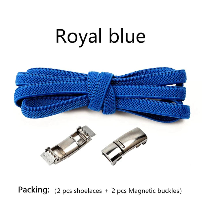 Magnetic Lock Without Ties Elastic Sneakers no Tie Shoe