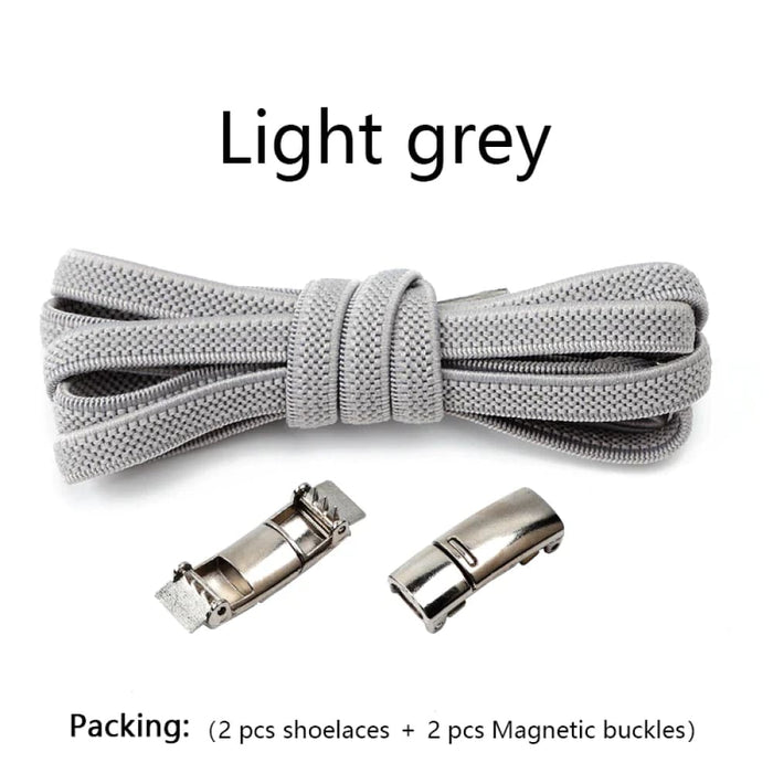 Magnetic Lock Without Ties Elastic Sneakers no Tie Shoe