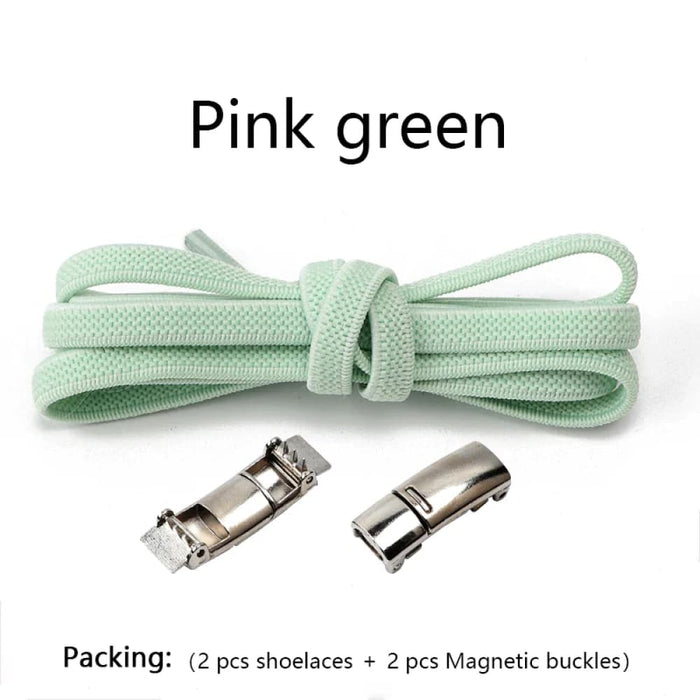 Magnetic Lock Without Ties Elastic Sneakers no Tie Shoe