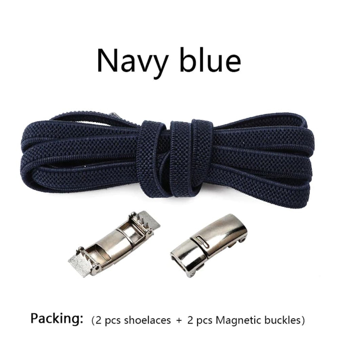Magnetic Lock Without Ties Elastic Sneakers no Tie Shoe