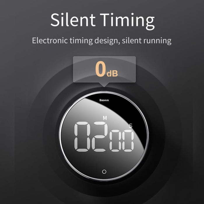 Magnetic Mechanical Digital Timer Manual Countdown Alarm