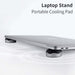 Magnetic Portable Skidproof Pad Cooler Stand For Macbook