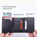 Magnetic Rfid Bag Multifunctional Aluminum Automatic Pop-up