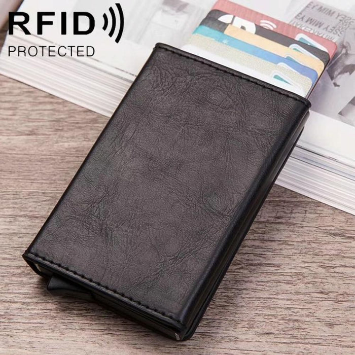 Magnetic Rfid Bag Multifunctional Aluminum Automatic Pop-up