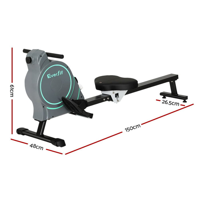 Magnetic Rowing Machine 16 Levels Rower With App Cardio