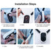 Magnetic Silicone Collar Bracket Pov View Mount With Phone