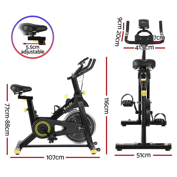 Magnetic Spin Bike Exercise Cardio Gym Bluetooth App