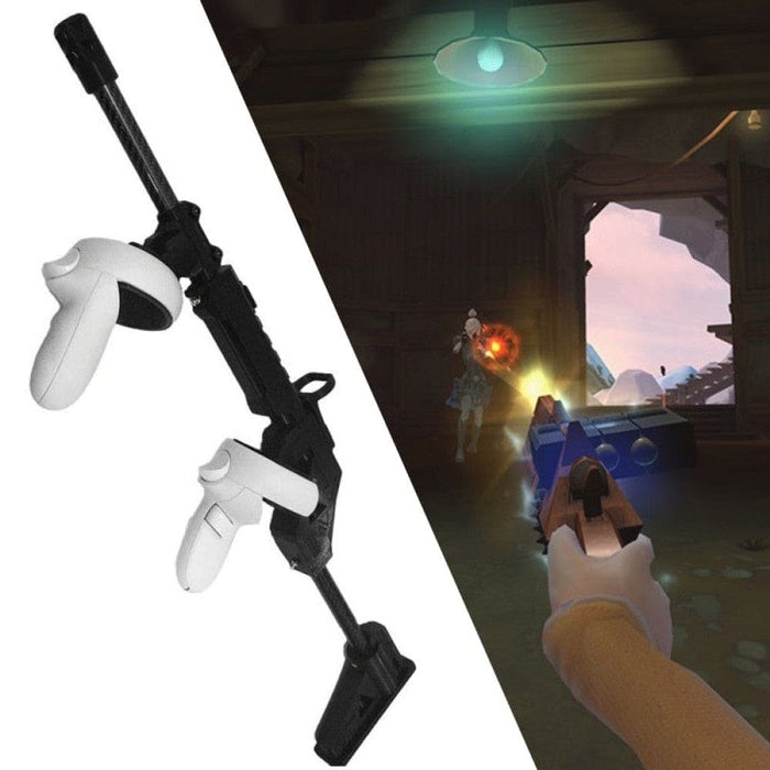 Magnetic Stable Virtual Reality Gun Holder for Quest2 Vr