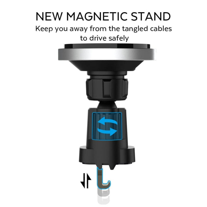 15w Magnetic Stand Wireless Car Chargers