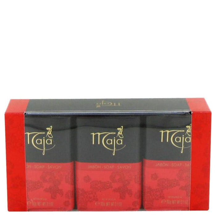 Maja Soap (3 Pack) by Myrurgia for Women - 92 Ml