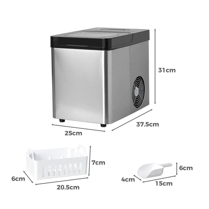 Goslash Picks Ice Maker Commercial 2.1l Portable Auto Bar