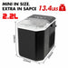 Ice Maker Machine 2.2l Portable Cube Tray Bar Countertop