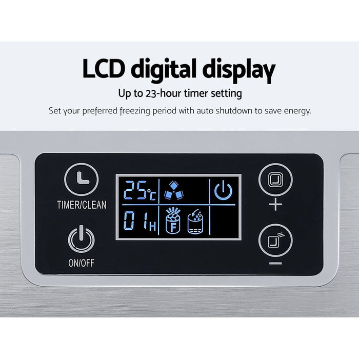 Goslash Picks Ice Maker Machine Commercial Portable Cube