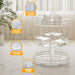 Makeup Case Acrylic Rotating Cosmetic Organizer Storage