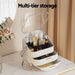 Makeup Case Portable Cosmetic Organizer Storage Box