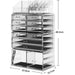 Makeup Cosmetic Organizer Storage with 12 Drawers Display