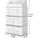 Makeup Cosmetic Organizer Storage with 12 Drawers Display