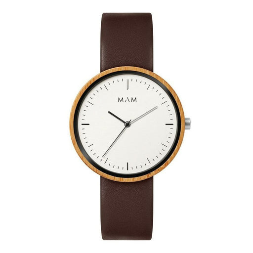 Mam Mam650 Unisex White Watch Quartz 39mm