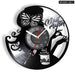 Manicure Salon Vinyl Record Wall Clock
