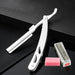 Manual Folding Straight Razor With Blades