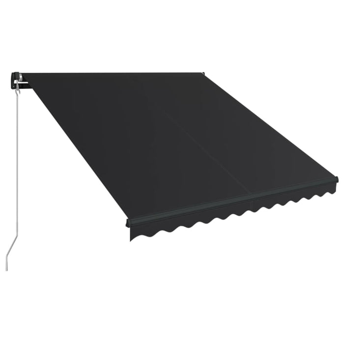 Manual Retractable Awning 350x250 Cm Anthracite Tbpoxtn