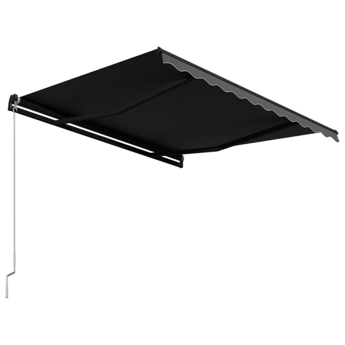 Manual Retractable Awning 350x250 Cm Anthracite Tbpoxtn
