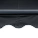 Manual Retractable Awning With Led 450x300 Cm Anthracite