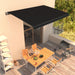 Manual Retractable Awning 450x300 Cm Anthracite Tbpoxon