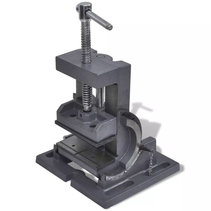 Manually Operated Tilting Drill Press Vice 110 Mm Oaotot