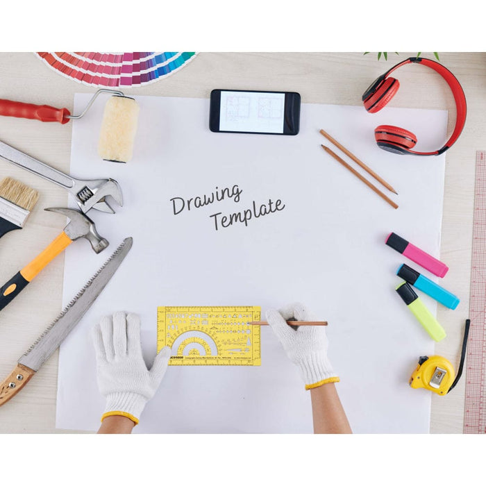 Map Drafting Cartography Survey Symbols Template Drawing