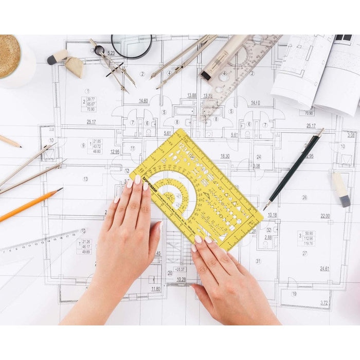 Map Drafting Cartography Survey Symbols Template Drawing