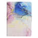 Marble Pattern Leather Smart Tablet Case For Ipad 10th Gen