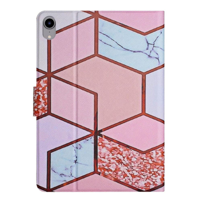 Marble Pattern Leather Smart Tablet Case For Ipad 10th Gen