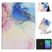 Marble Pattern Leather Smart Tablet Case For Ipad 10th Gen