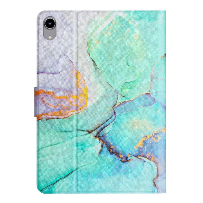 Marble Pattern Leather Smart Tablet Case For Ipad 10th Gen