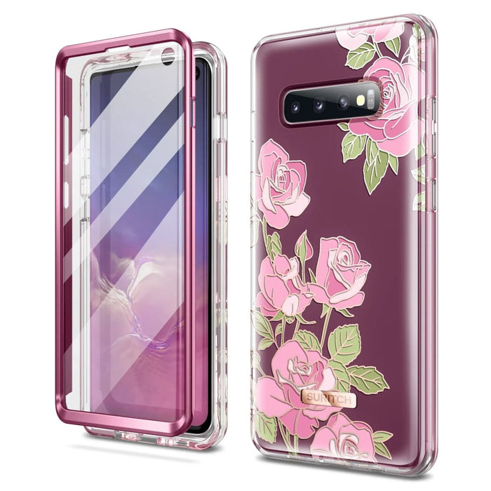 Marble Shockproof Case For Samsung Galaxy S10 Full