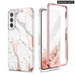 Marble Shockproof Rugged Case For Galaxy S22plus