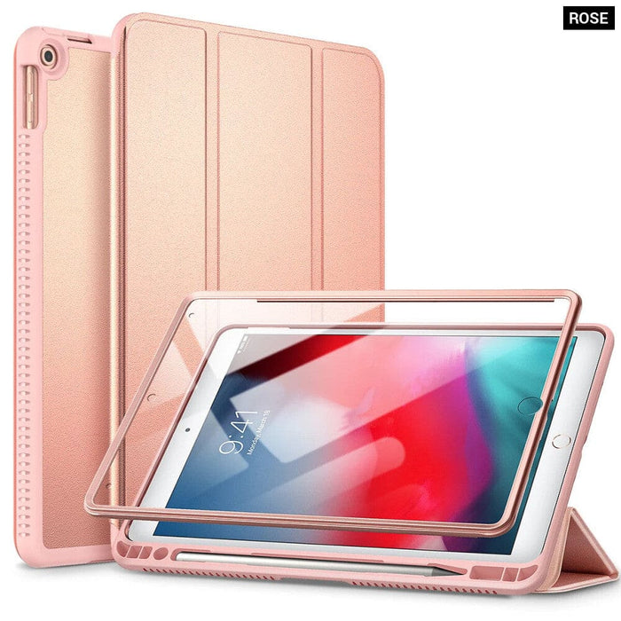 Marble Trifold Case For Ipad Air 3/pro 10.5 With Screen