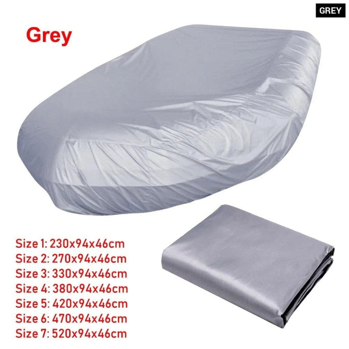Marine Boat Cover 7.5-17ft Waterproof Dustproof Anti Uv Ice
