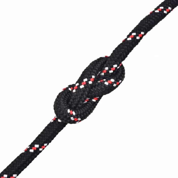Marine Rope Polypropylene 8 Mm 100 m Black