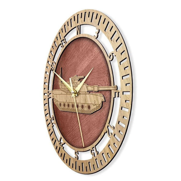 Marines 2nd Tank Wall Clock