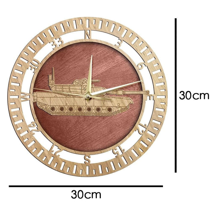 Marines 2nd Tank Wall Clock