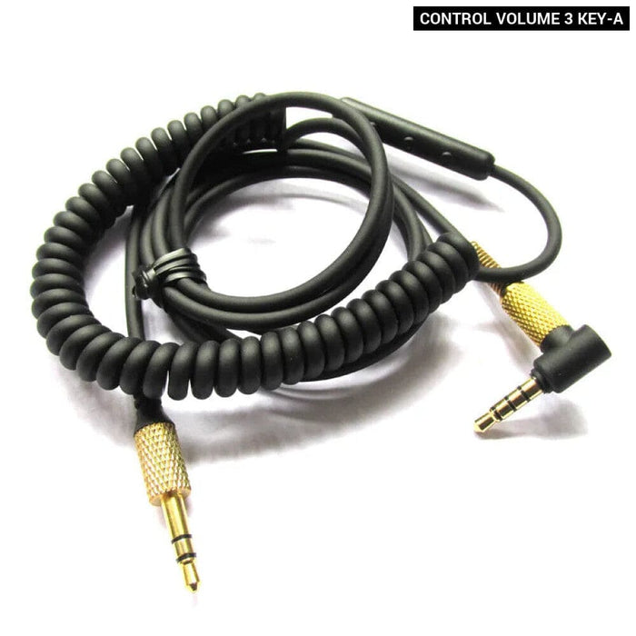 Marshall Major Ii Iii Headphones Replacement Cable with Mic